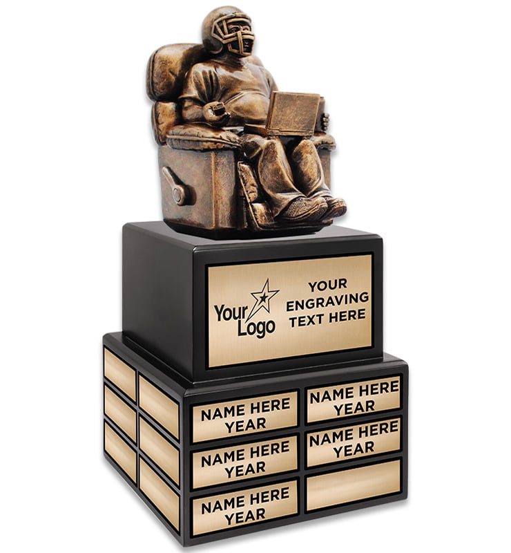 Fantasy Football Armchair Quarterback Perpetual Trophy