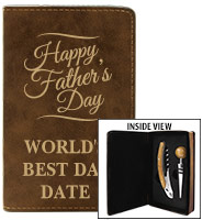 2 Piece Rustic Wine Gift Set