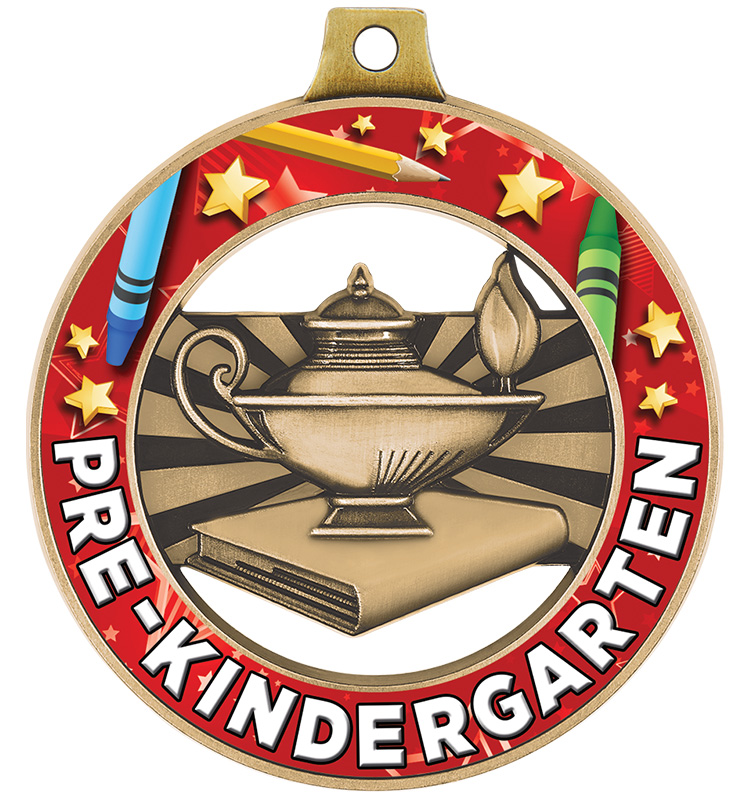 2" Pre-Kindergarten Rimz Medal