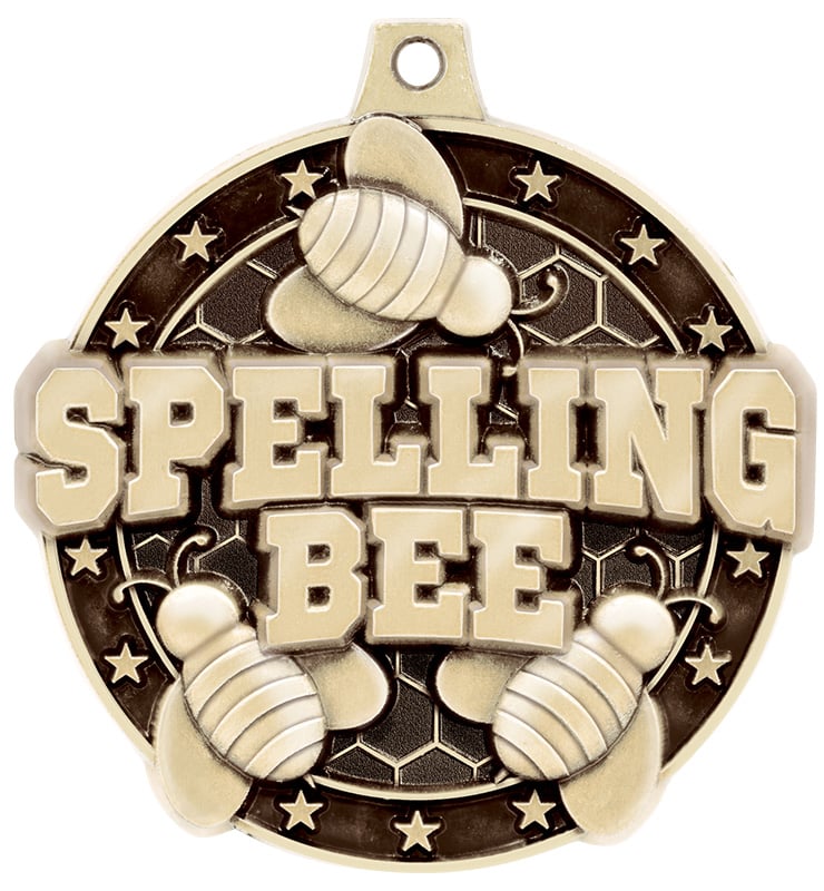 2" Spelling Bee Medals