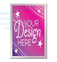 1.25" Silver Rectangle Insert Pin