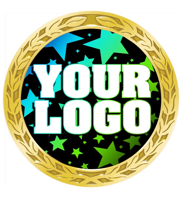 1.35" Laurel Wreath Pin