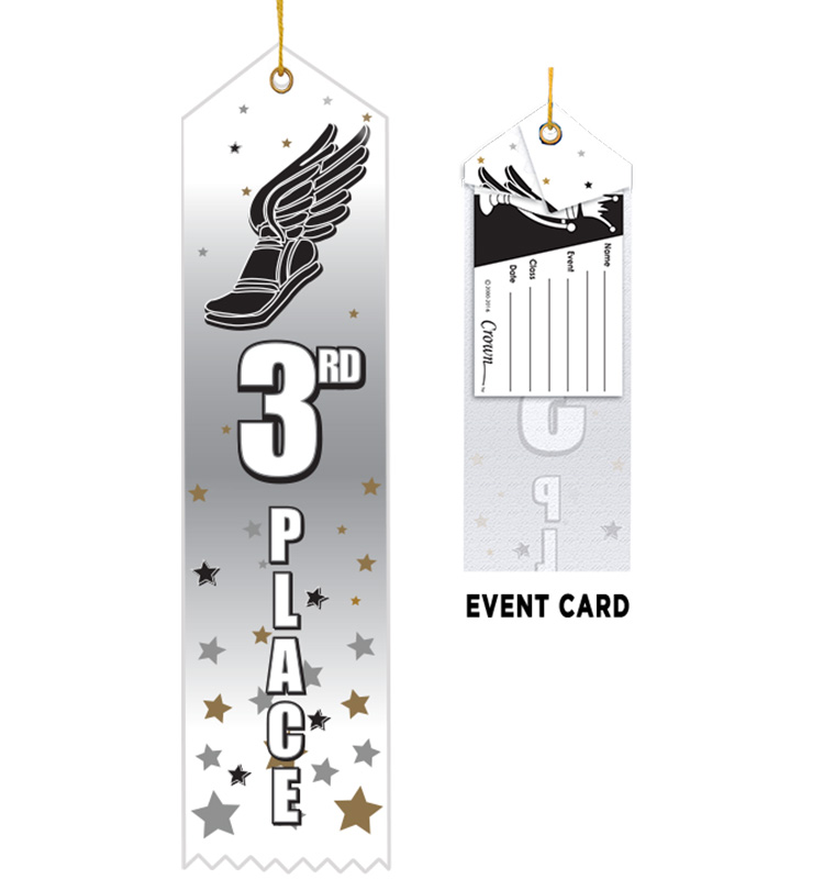 3rd Place Winged Foot Ribbon