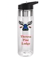 Clear Sport Water Bottle 20oz