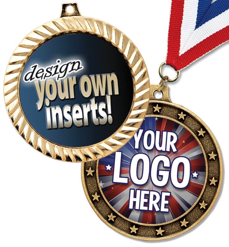 Insert Medals With Your Logo