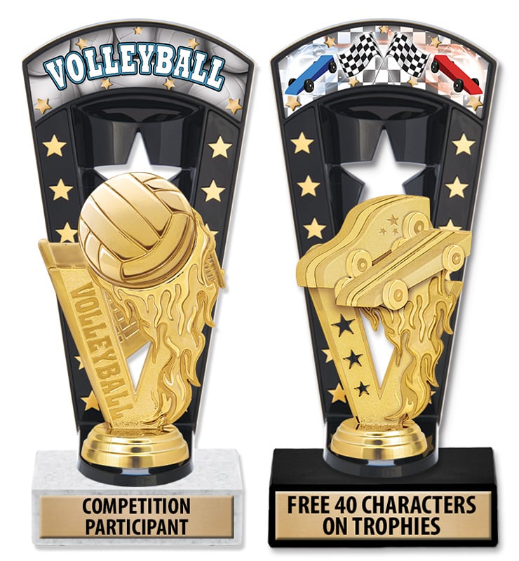 7 3/4" Banner Backdrop Trophies