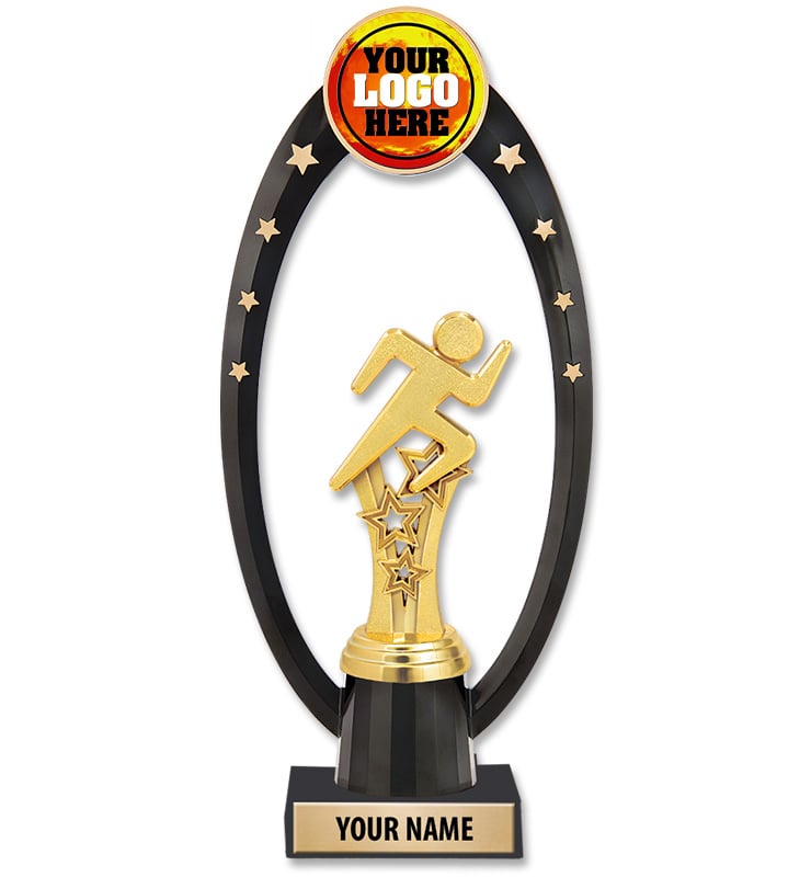 Deluxe Gateway Backdrop Custom Trophy