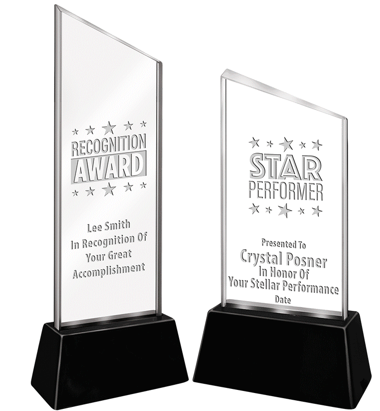 Radianz Slant Lite-Up Crystals