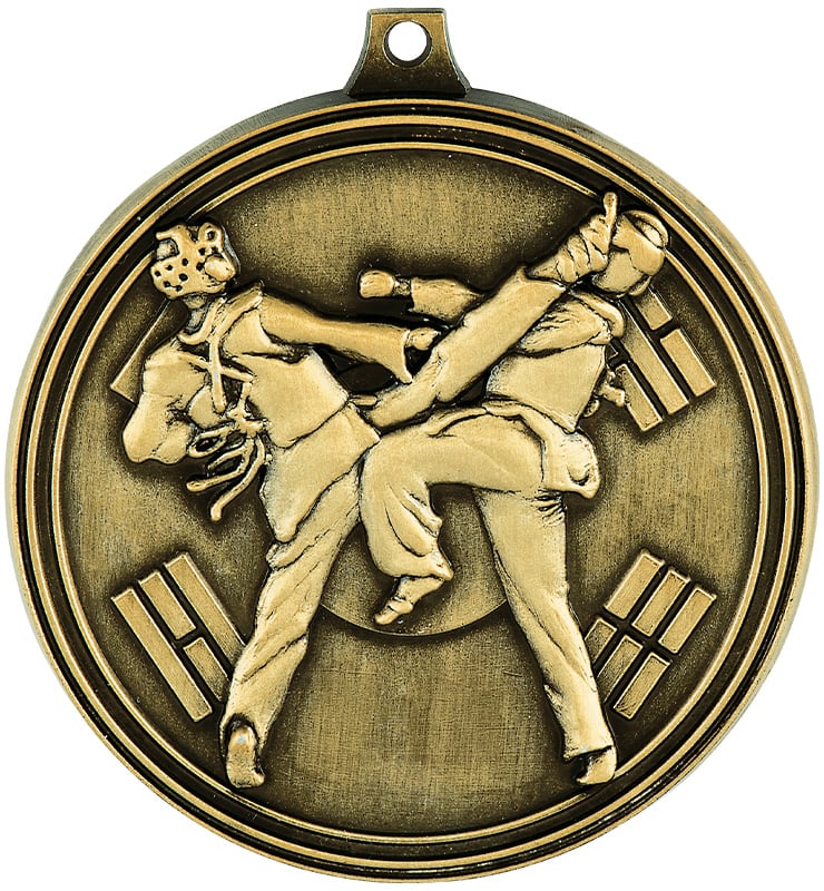 2" Tae Kwon-Do Sparring Medal