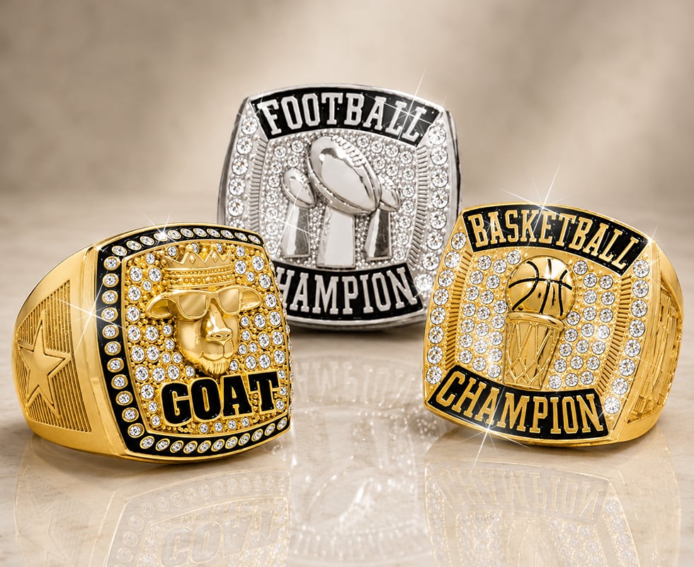 Gold And Silver Deluxe Rings
