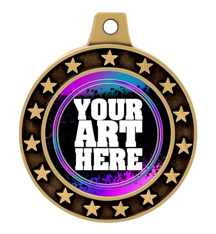 1 1/2" Universe Star Insert Medals