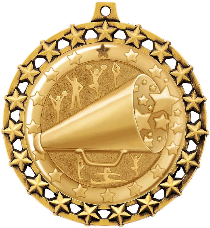 2 1/2" Galaxy Star Medals