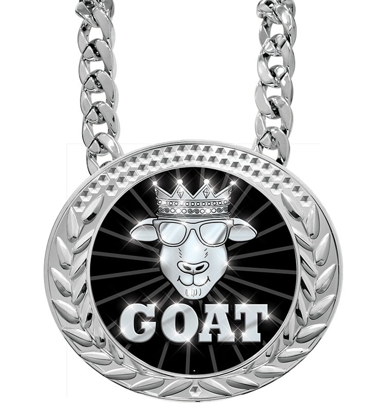 6" Famous Insert Medals