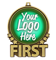 3" First Place Double Action 2.0 Medals