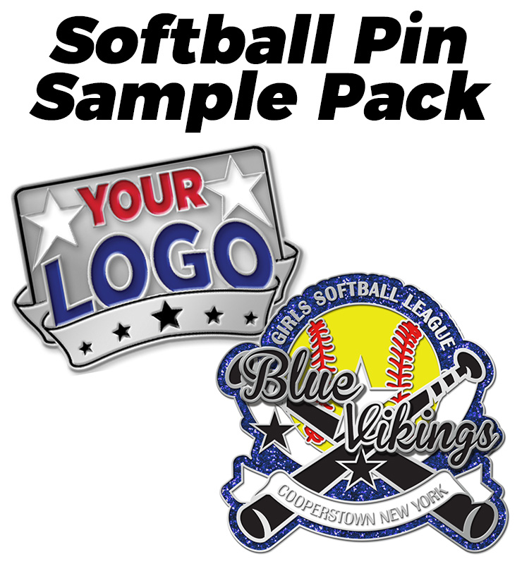 Softball Pins Sample Pack