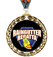 Laurel Wreath Raingutter Regatta® Insert Medal