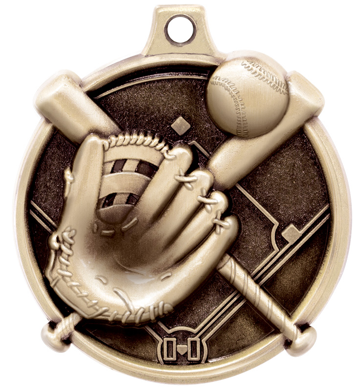 1 1/2" Challenger Baseball Medals