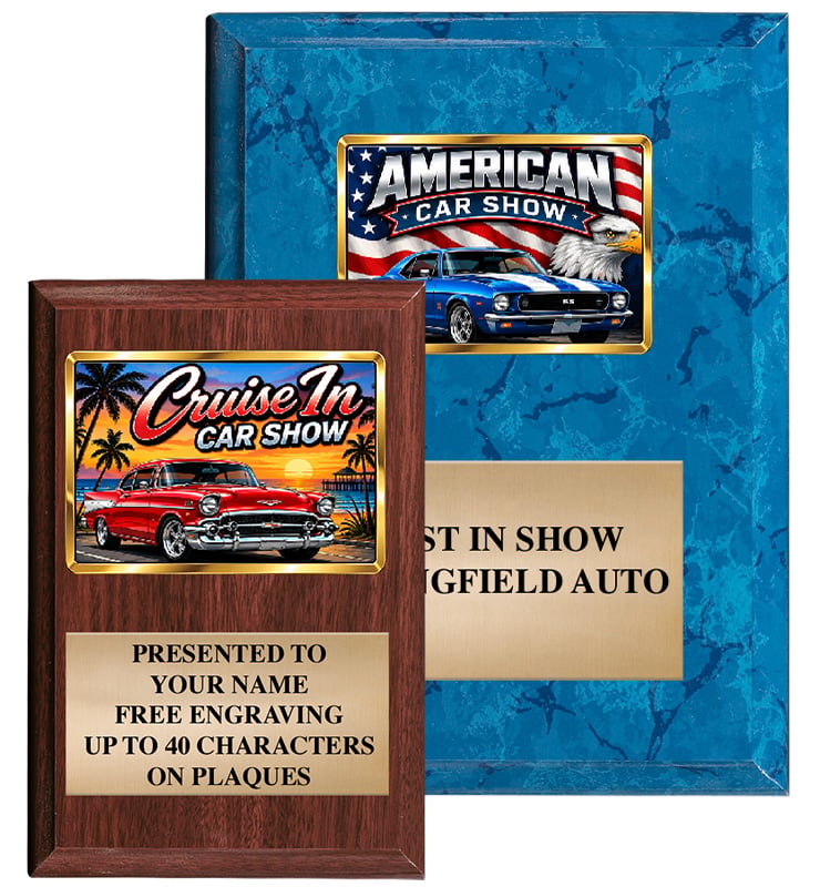 Dash Plaque Insert Plaques