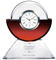 Award Clocks | Personalized Clocks | Crystal Clocks