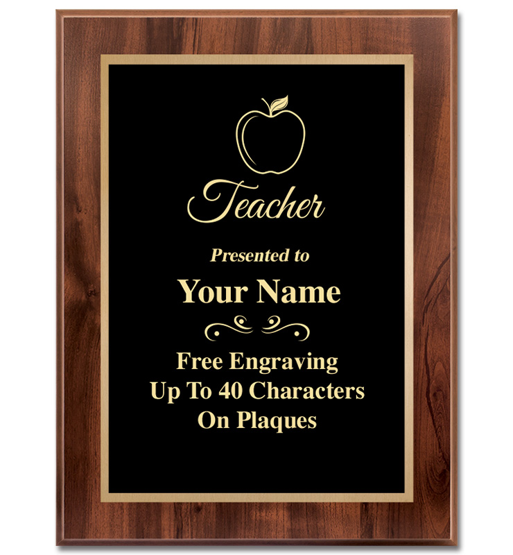 Classic Wood Plaque