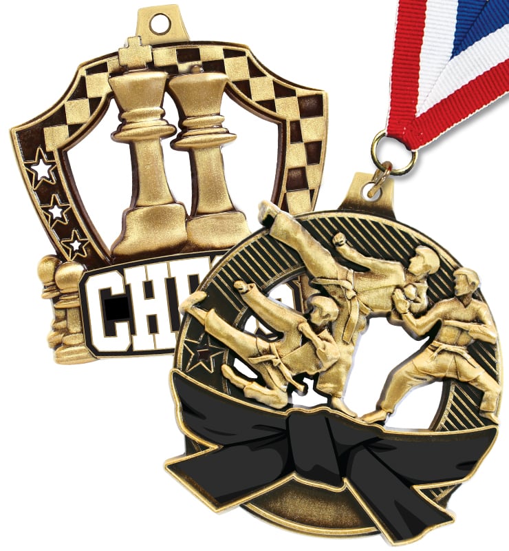 2 1/4" Shieldz Medals