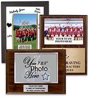 Team Photo Plaques