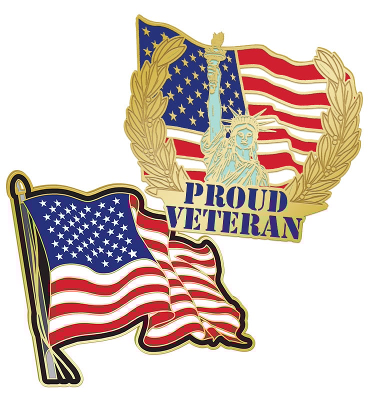 Patriotic Pins