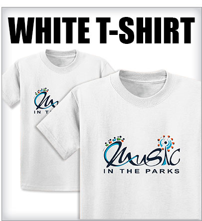 Music In The Parks White T-Shirt