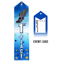 1st Place Winged Foot Ribbon