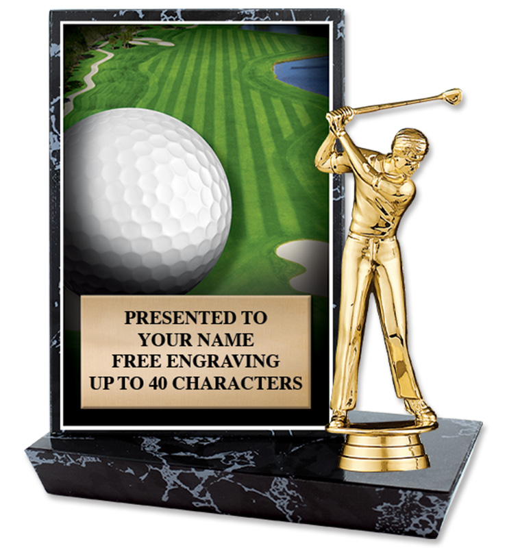 Golf Stadium Sport Plaques
