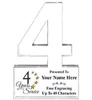 4 Years Of Service Acrylic