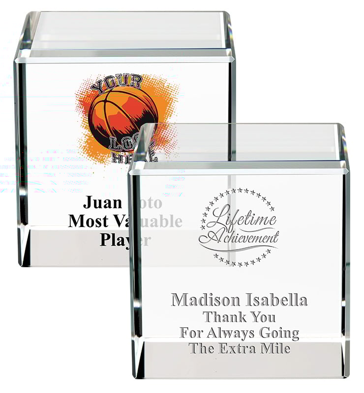 Excalibur Crystal Paperweight