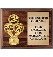 9"X7" Figurine Horizontal Plaque