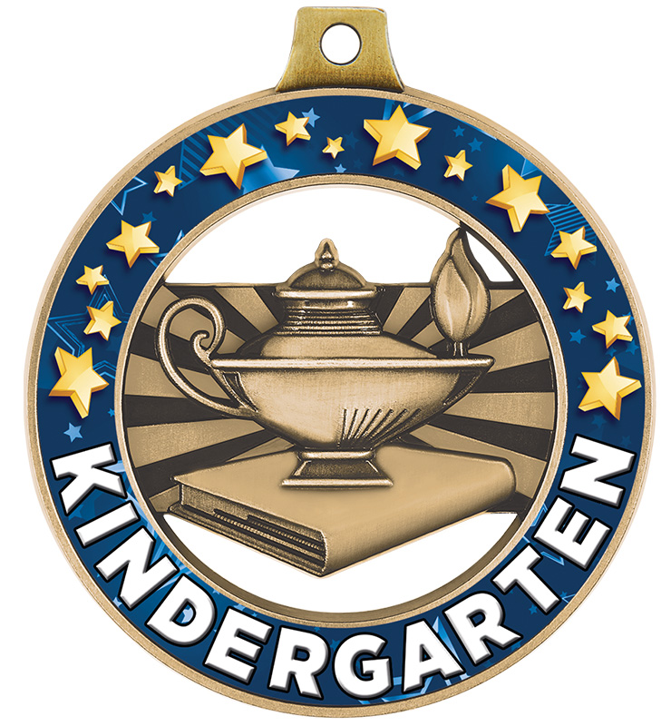 2" Kindergarten Rimz Medal