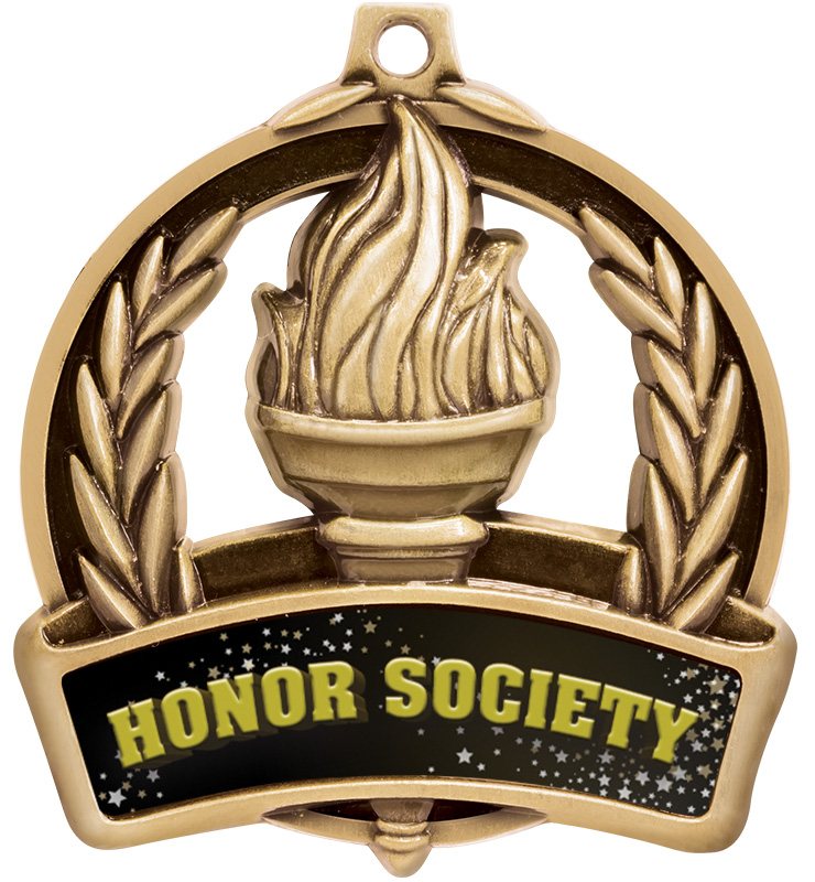 2" Torch Honor Society Medal