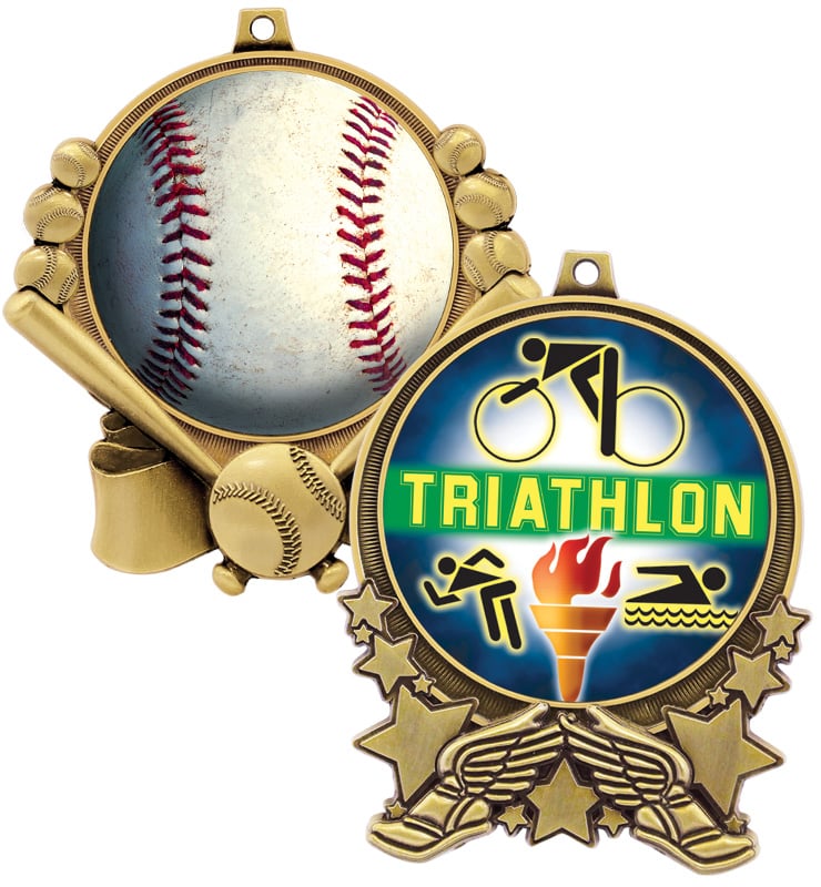 3" Double Action 2.0 Medals