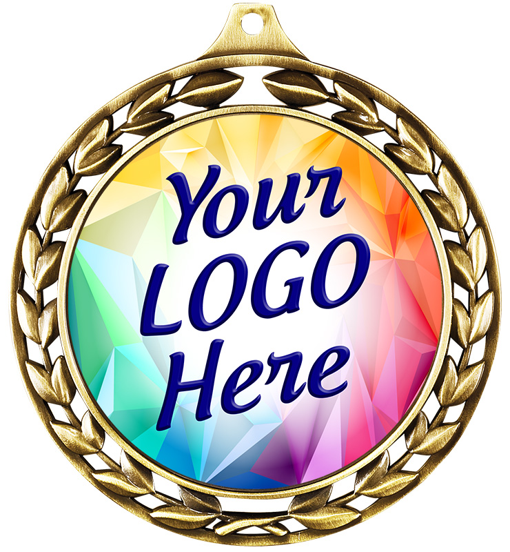 2 1/2" Laurel Wreath Medal