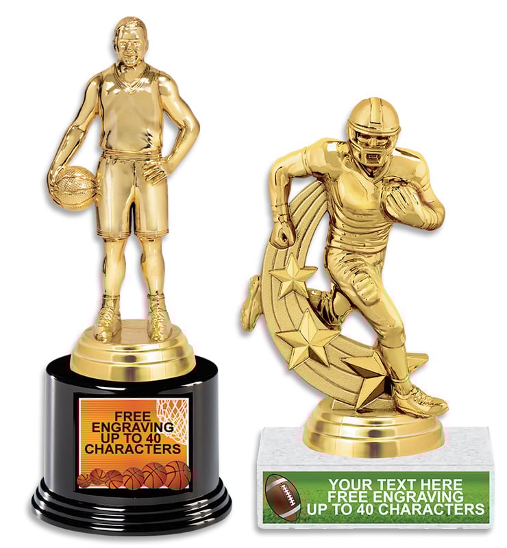 Color Applique Trophies