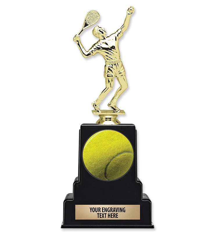 Vintage Black Base Insert Trophy