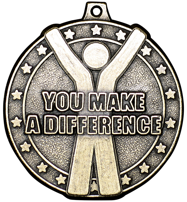 2" You Make A Difference Medal