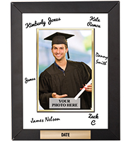 Vertical Signature Frame Plaque