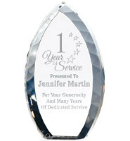 Anniversary Tear Drop Crystals