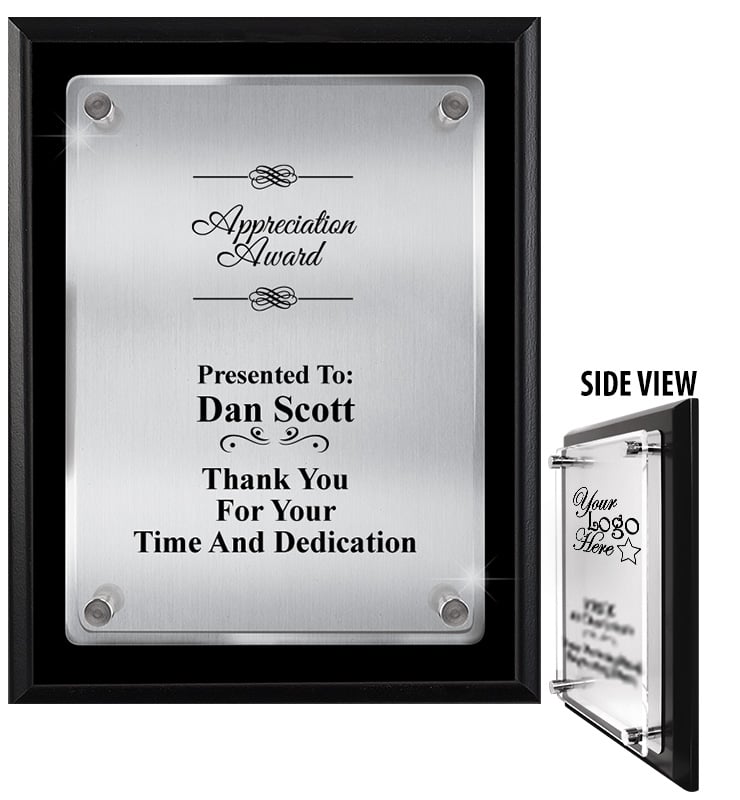 Floating Acrylic Plaque