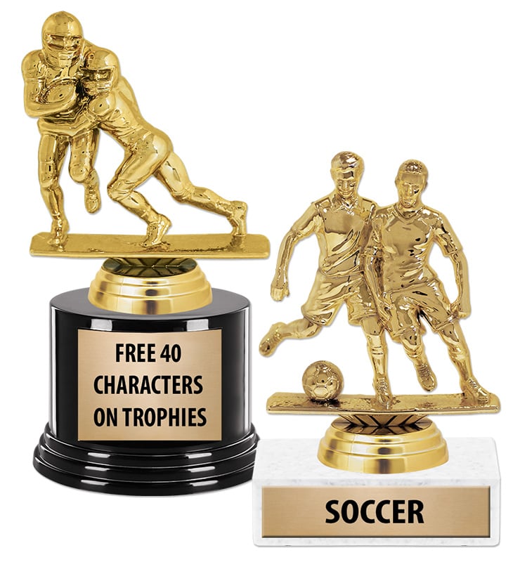 Double Action Participation Trophies