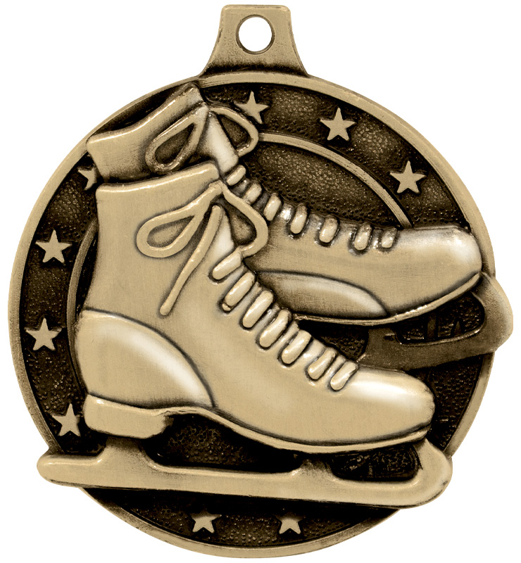 2" Ice Skates Medals