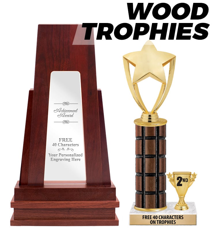 Wood Trophies