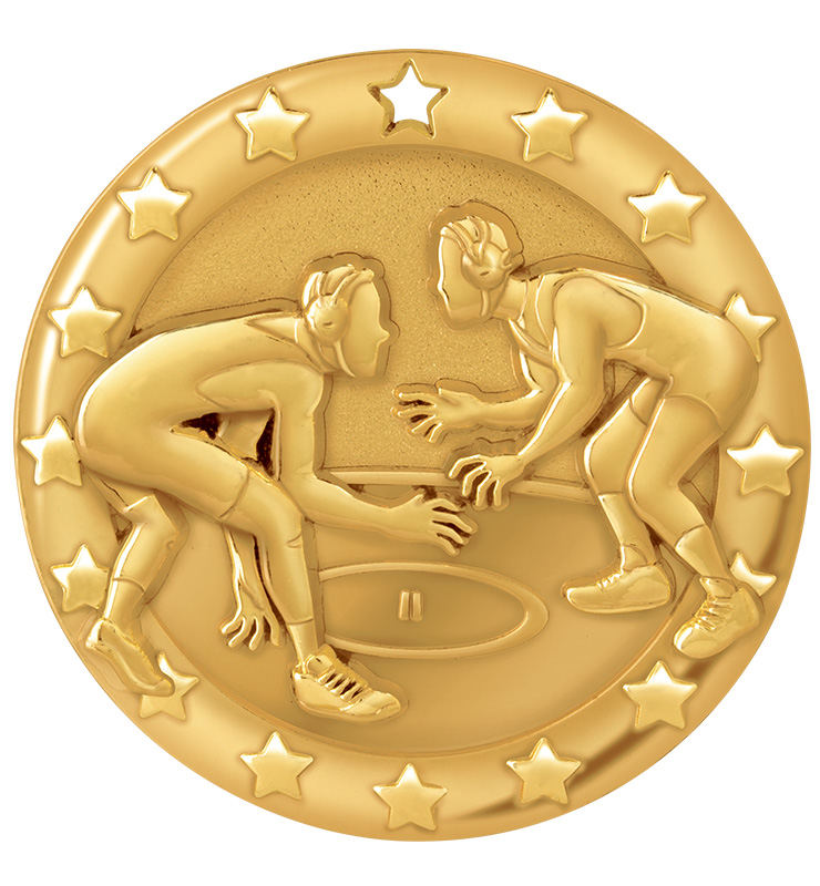 2" Wrestling Blaze Medals
