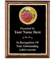 Executive Wood Vertical Insert Plaques