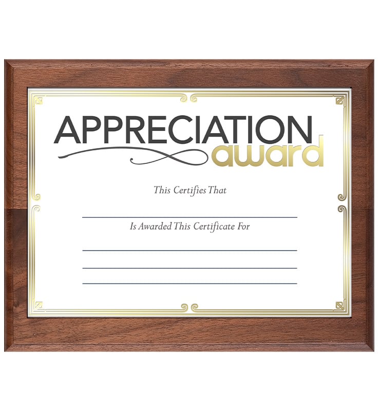 Homage Plaque Holder