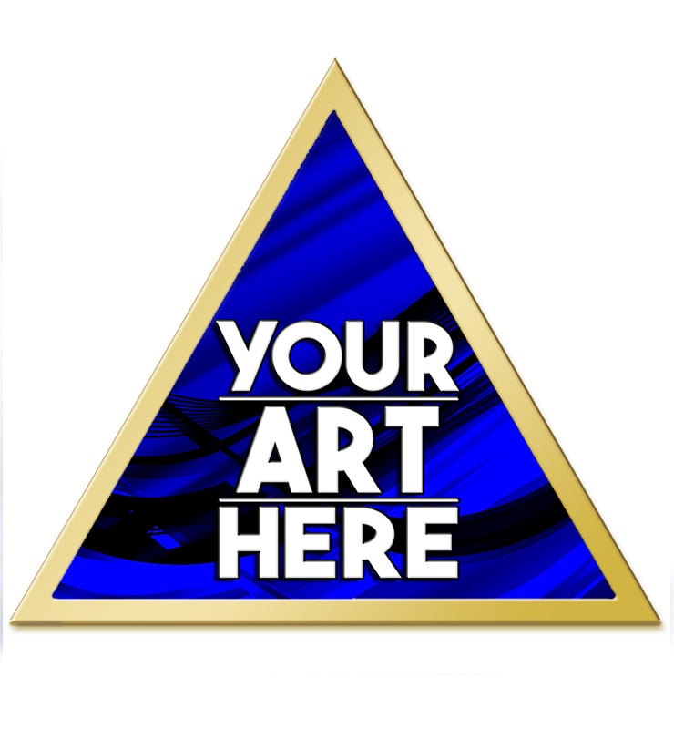 .95" Triangle Insert Pin